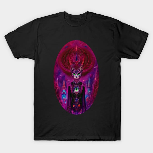 Extraterrestrial Alien Onslaught. T-Shirt by St.Hallow